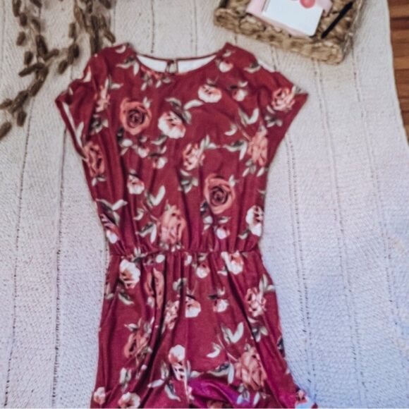 floral romper size XL - Picture 1 of 6